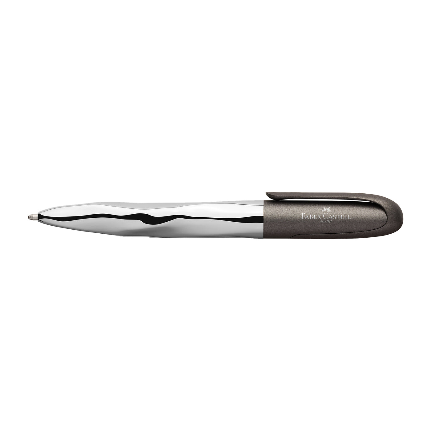 Faber-Castell N'ice Ball Pen - Grey PVD