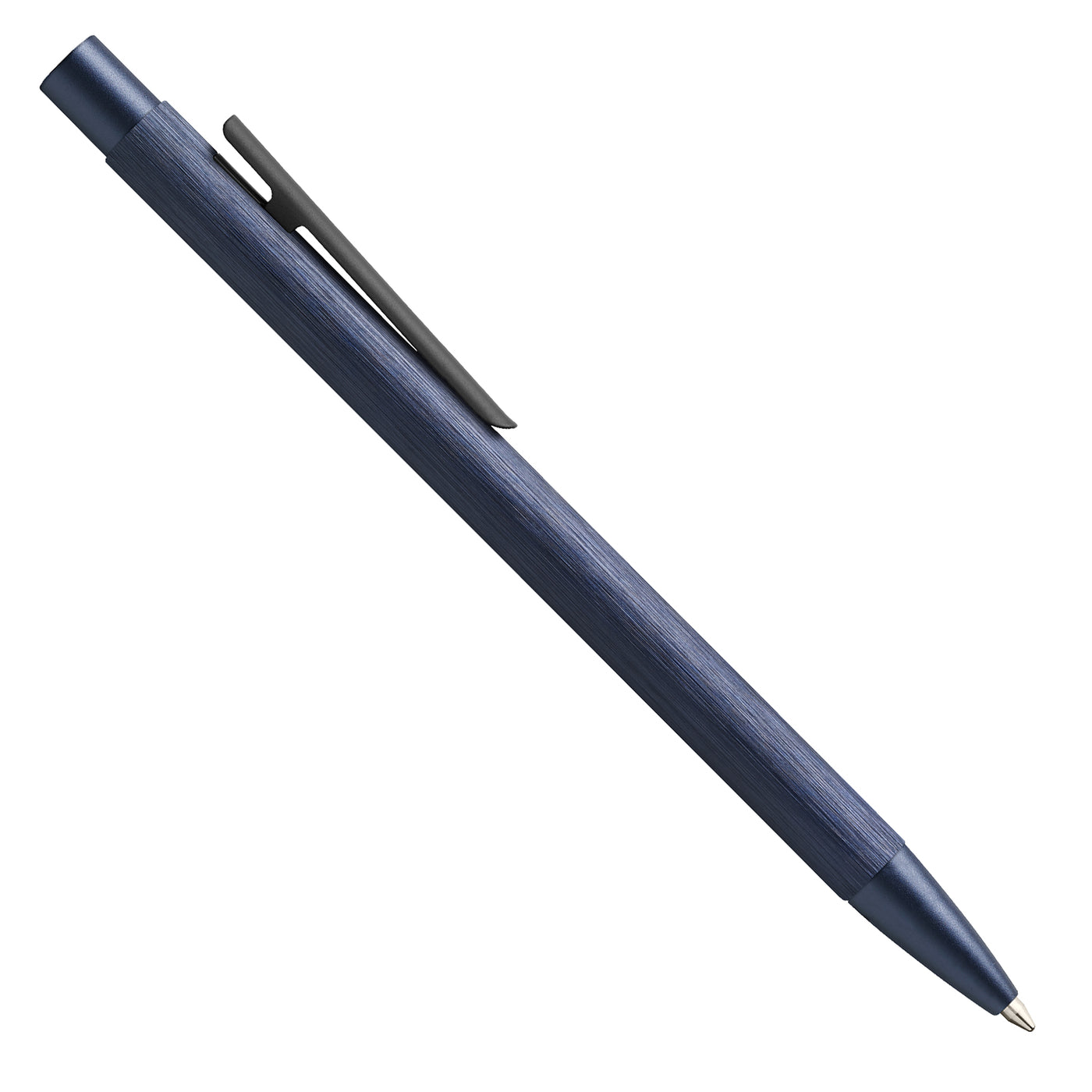 Faber-Castell Neo Slim Ball Pen - Aluminium Dark Blue BT