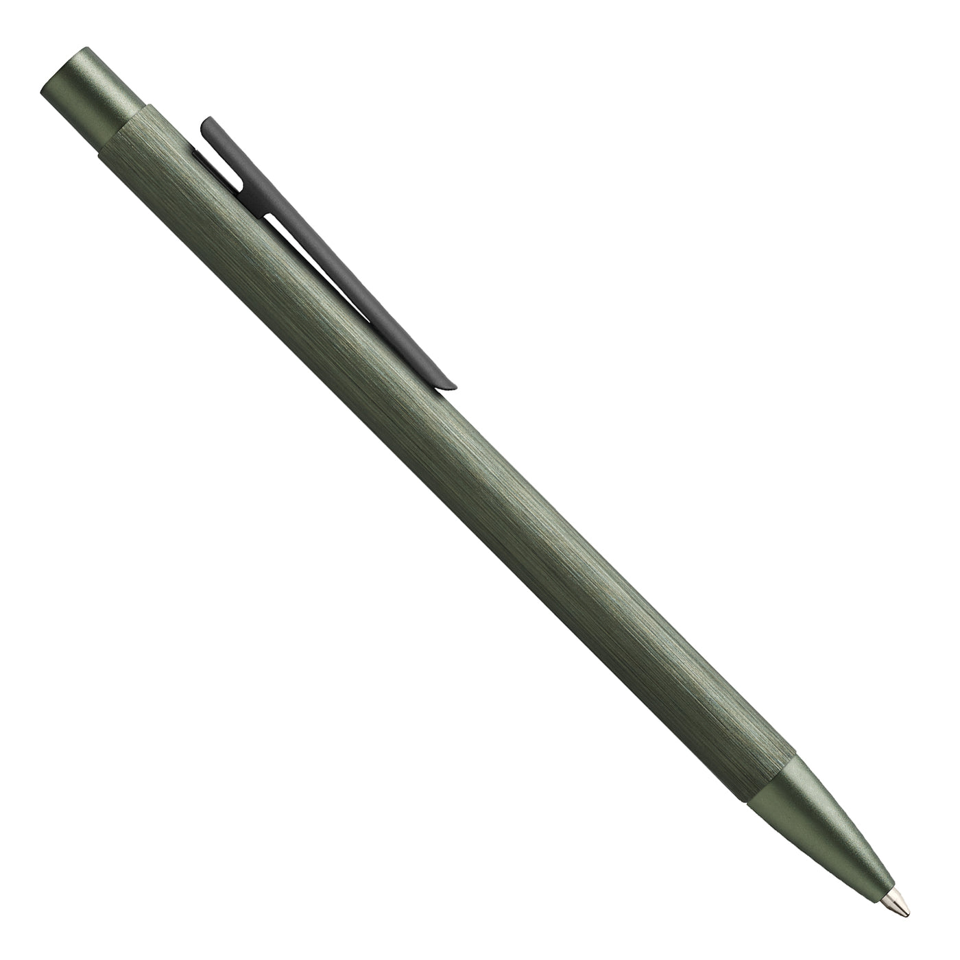 Faber-Castell Neo Slim Ball Pen - Aluminium Olive Green BT