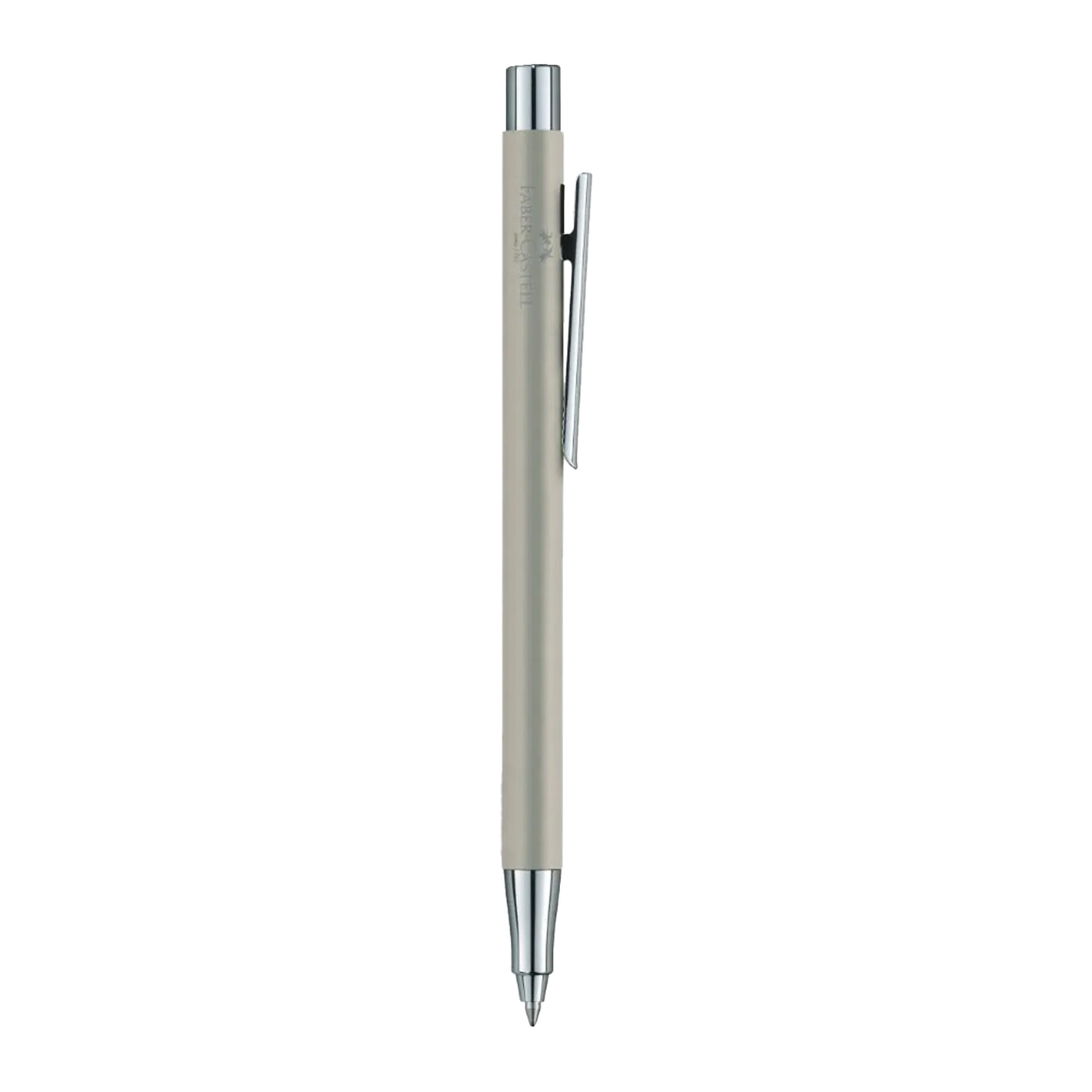 Faber-Castell Neo Slim Ball Pen - Matte Stainless Steel CT