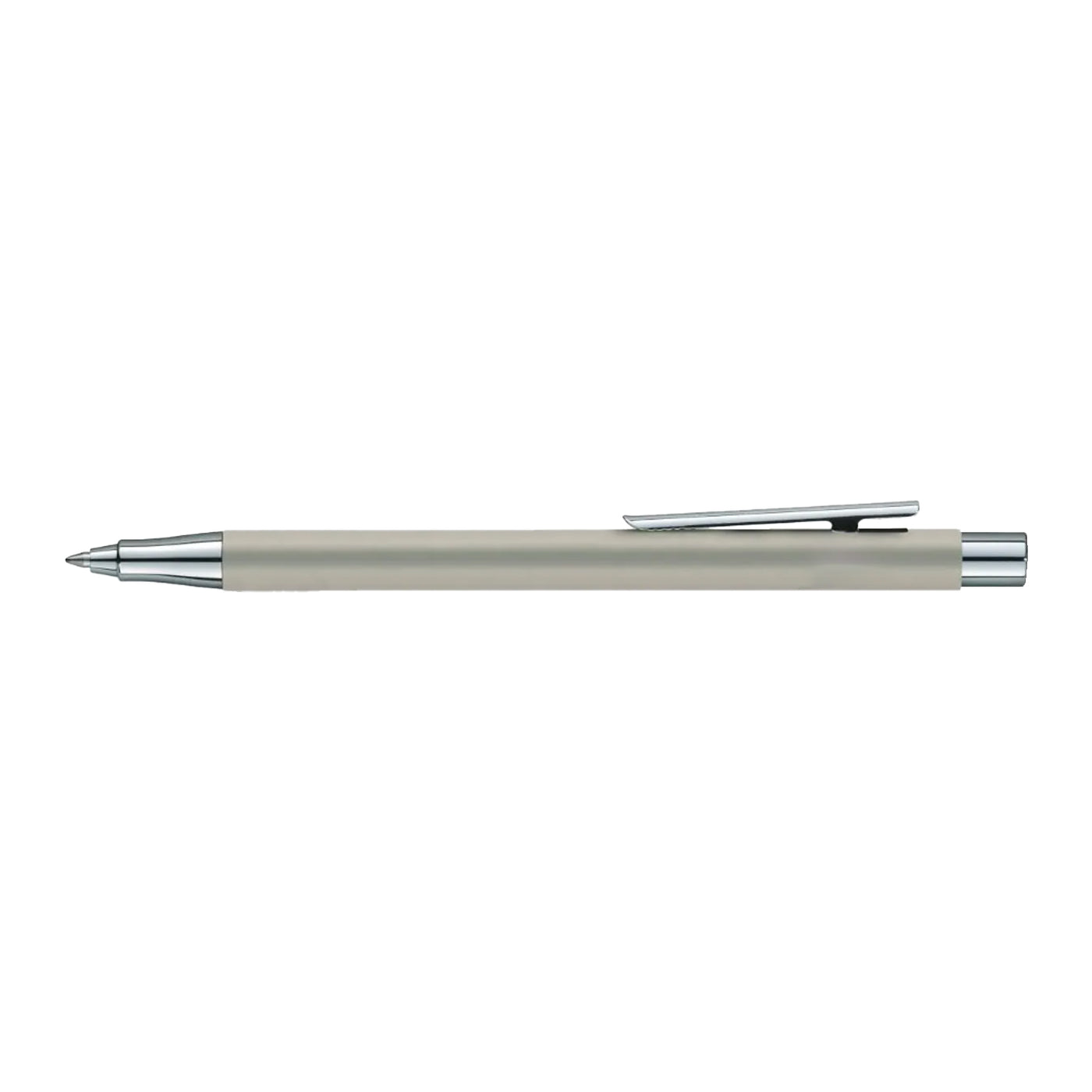 Faber-Castell Neo Slim Ball Pen - Matte Stainless Steel CT