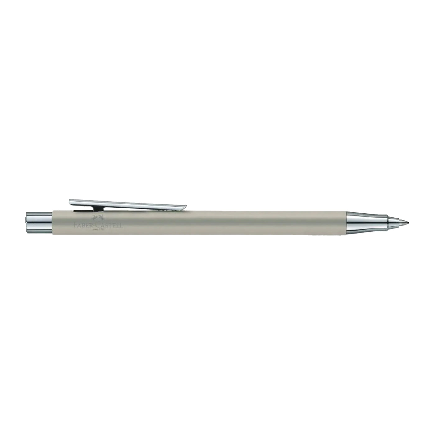 Faber-Castell Neo Slim Ball Pen - Matte Stainless Steel CT