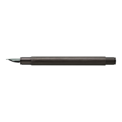 Faber-Castell Neo Slim Fountain Pen - Aluminium Gunmetal BT