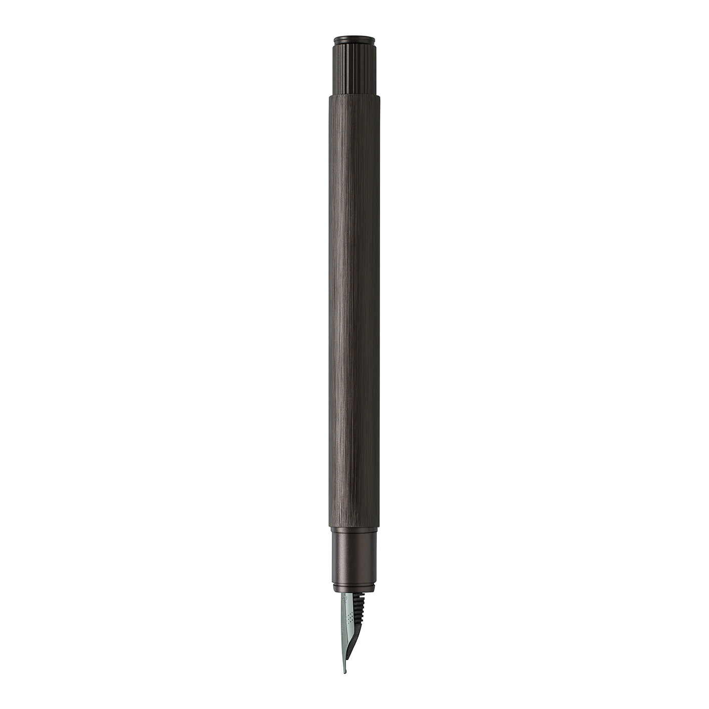 Faber-Castell Neo Slim Fountain Pen - Aluminium Gunmetal BT