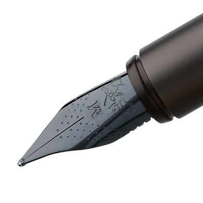 Faber-Castell Neo Slim Fountain Pen - Aluminium Gunmetal BT