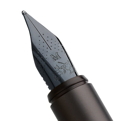 Faber-Castell Neo Slim Fountain Pen - Aluminium Gunmetal BT