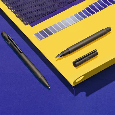 Faber-Castell Neo Slim Fountain Pen - Aluminium Gunmetal BT