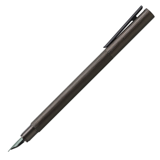 Faber-Castell Neo Slim Fountain Pen - Aluminium Gunmetal BT