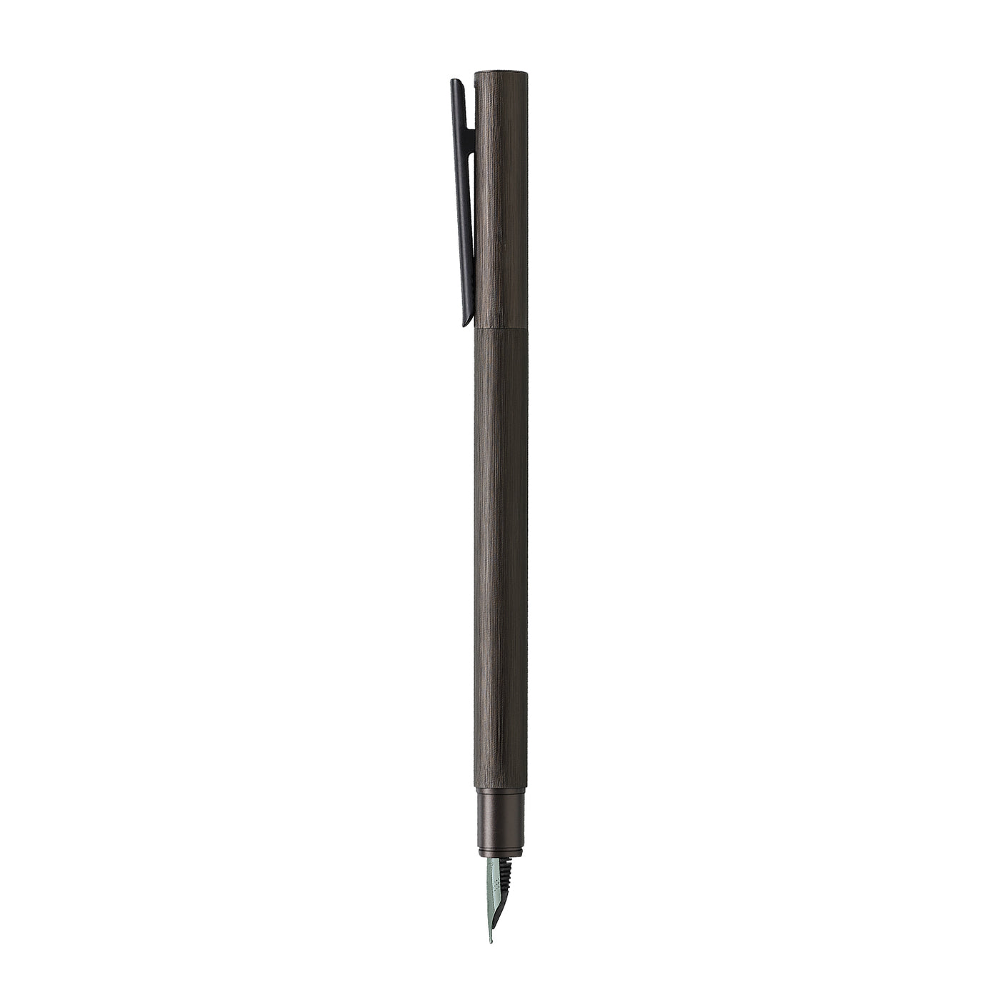 Faber-Castell Neo Slim Fountain Pen - Aluminium Gunmetal BT