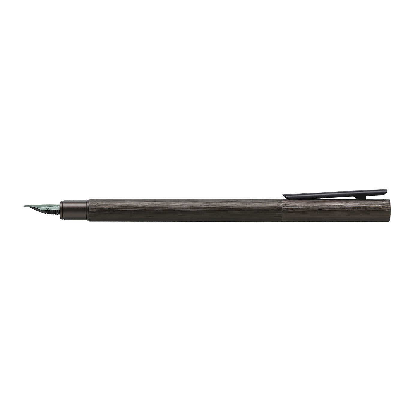 Faber-Castell Neo Slim Fountain Pen - Aluminium Gunmetal BT