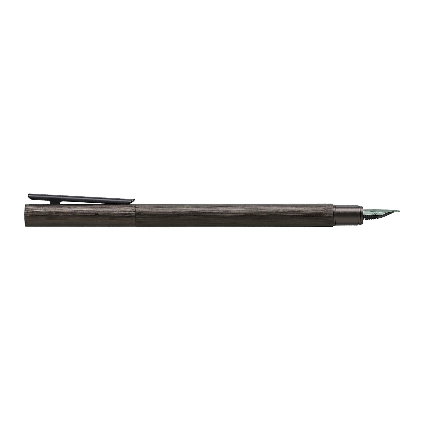 Faber-Castell Neo Slim Fountain Pen - Aluminium Gunmetal BT
