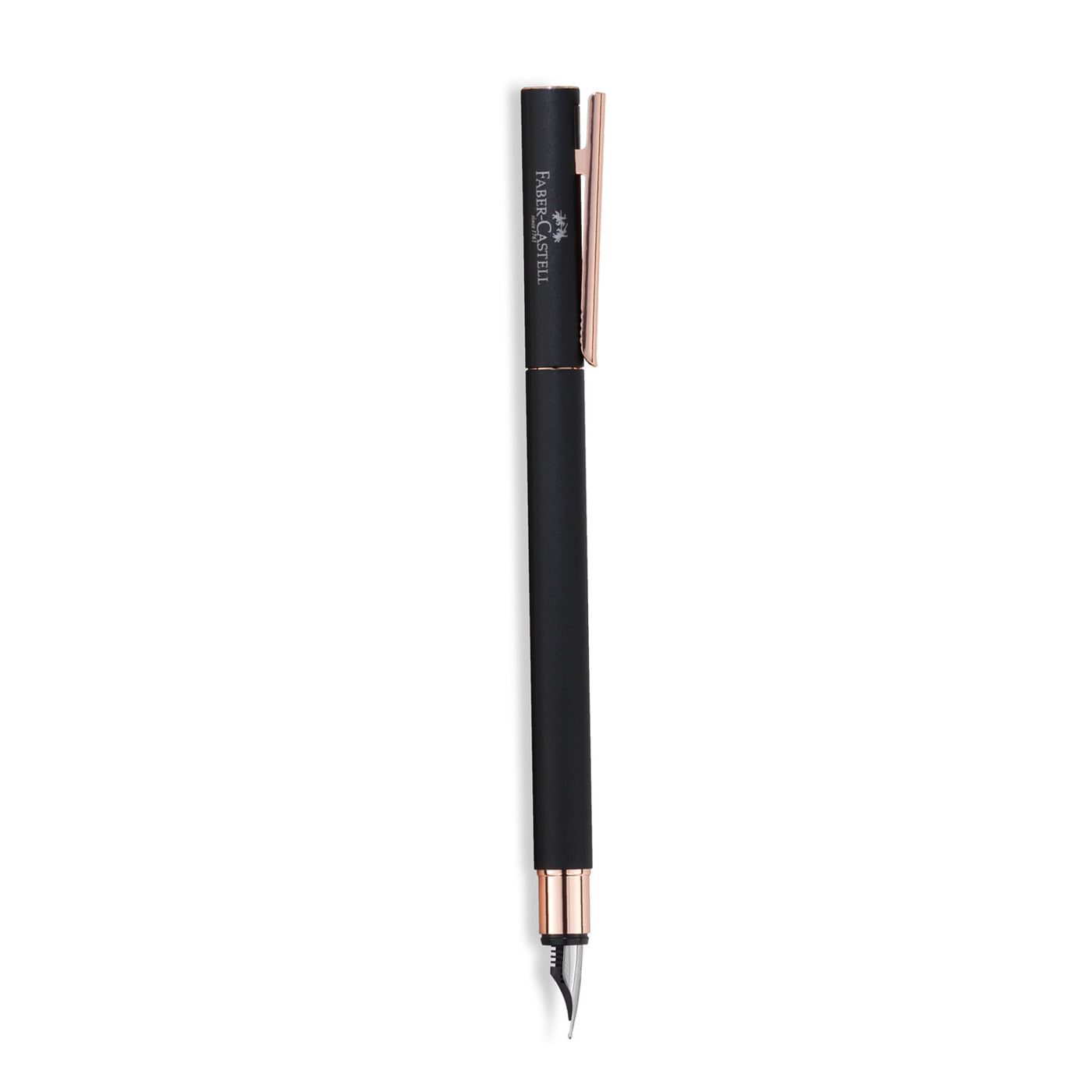 Faber-Castell Neo Slim Fountain Pen - Matte Black RGT