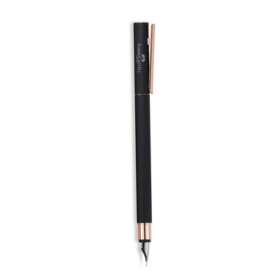 Faber-Castell Neo Slim Fountain Pen - Matte Black RGT