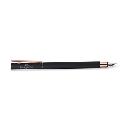 Faber-Castell Neo Slim Fountain Pen - Matte Black RGT
