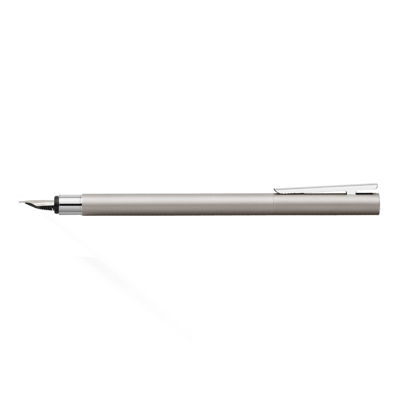 Faber-Castell Neo Slim Fountain Pen - Matte Stainless Steel CT