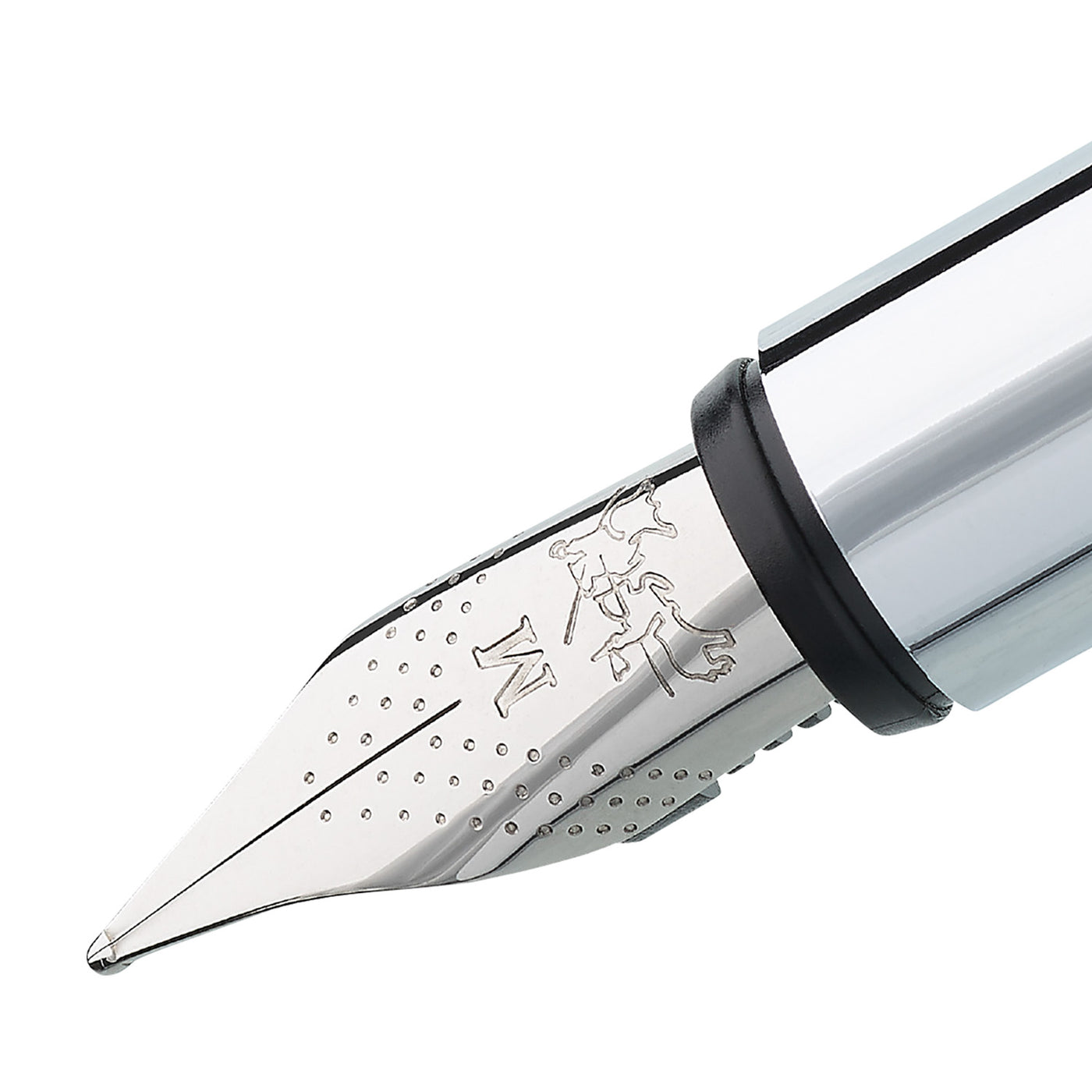 Faber-Castell Neo Slim Fountain Pen - Matte Stainless Steel CT