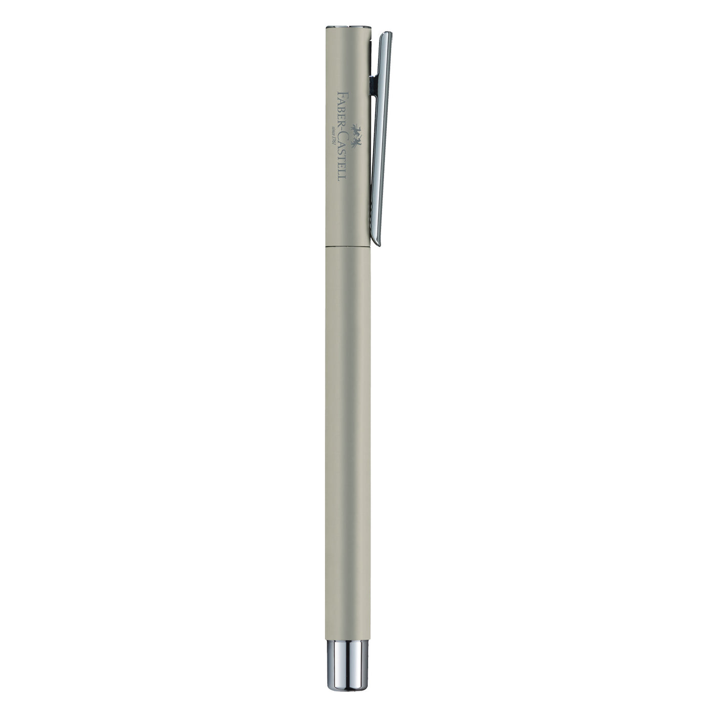 Faber-Castell Neo Slim Fountain Pen - Matte Stainless Steel CT