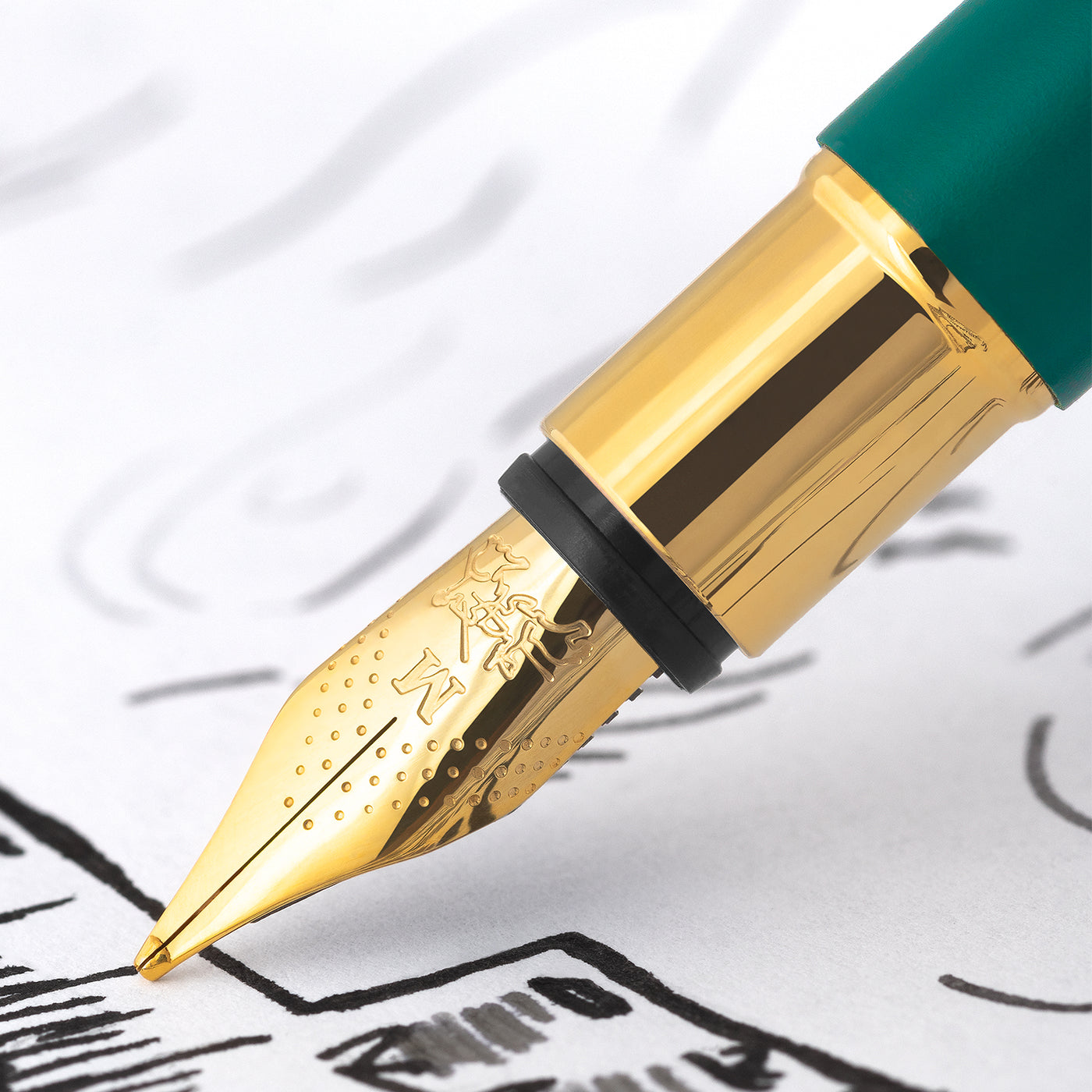Faber-Castell Neo Slim Fountain Pen - Rainforest GT (Limited Edition)