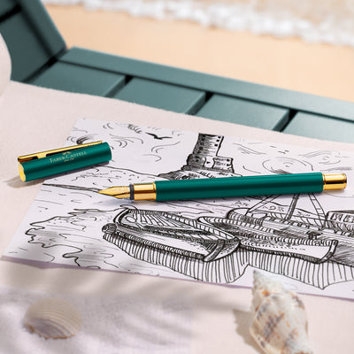 Faber-Castell Neo Slim Fountain Pen - Rainforest GT (Limited Edition)