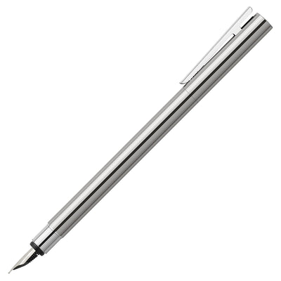 Faber-Castell Neo Slim Fountain Pen - Stainless Steel CT