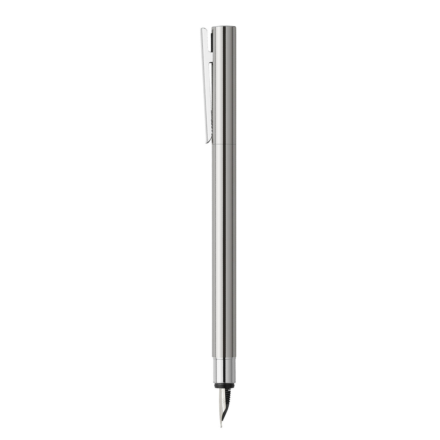 Faber-Castell Neo Slim Fountain Pen - Stainless Steel CT