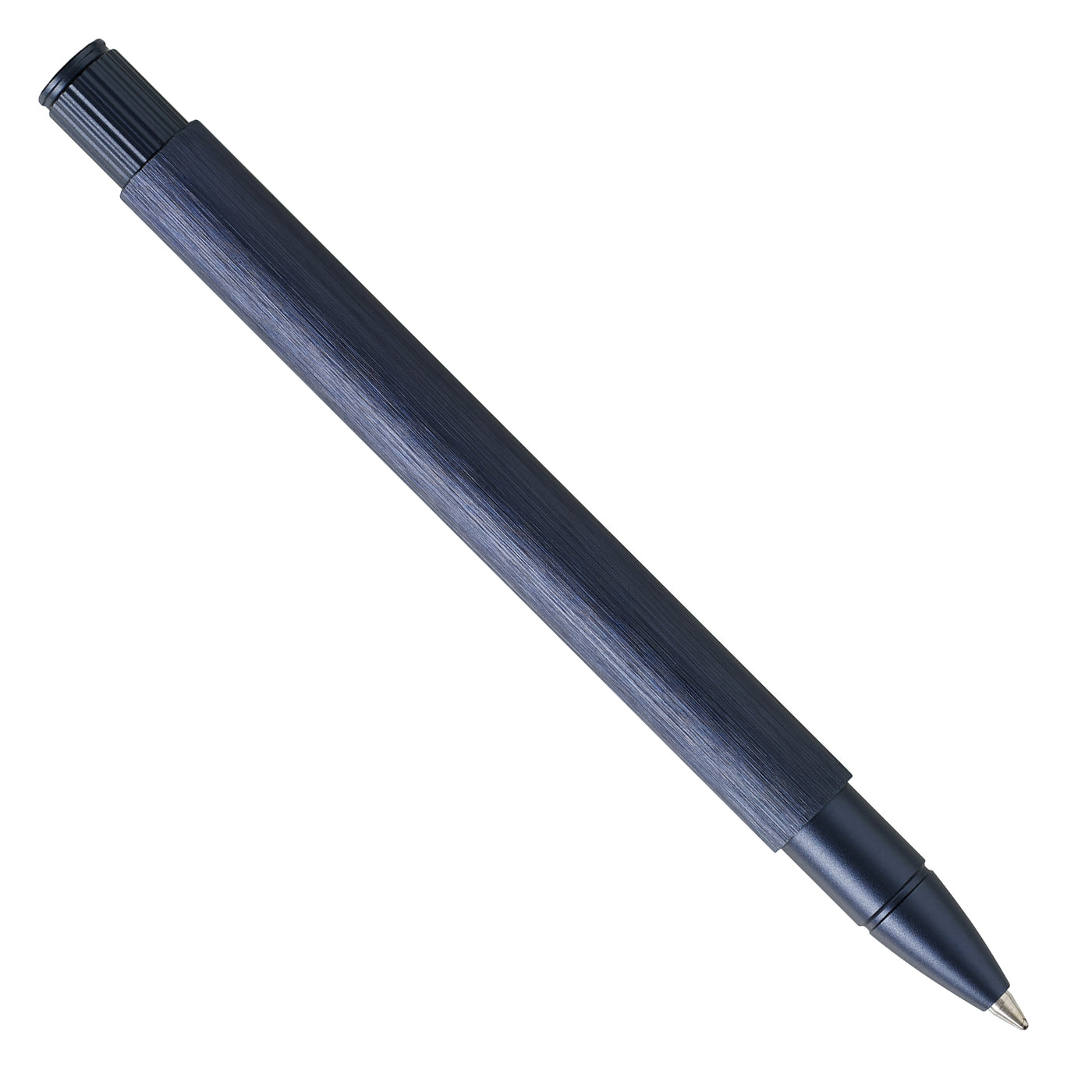 Faber-Castell Neo Slim Roller Ball Pen - Aluminium Dark Blue BT