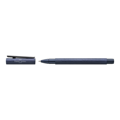 Faber-Castell Neo Slim Roller Ball Pen - Aluminium Dark Blue BT