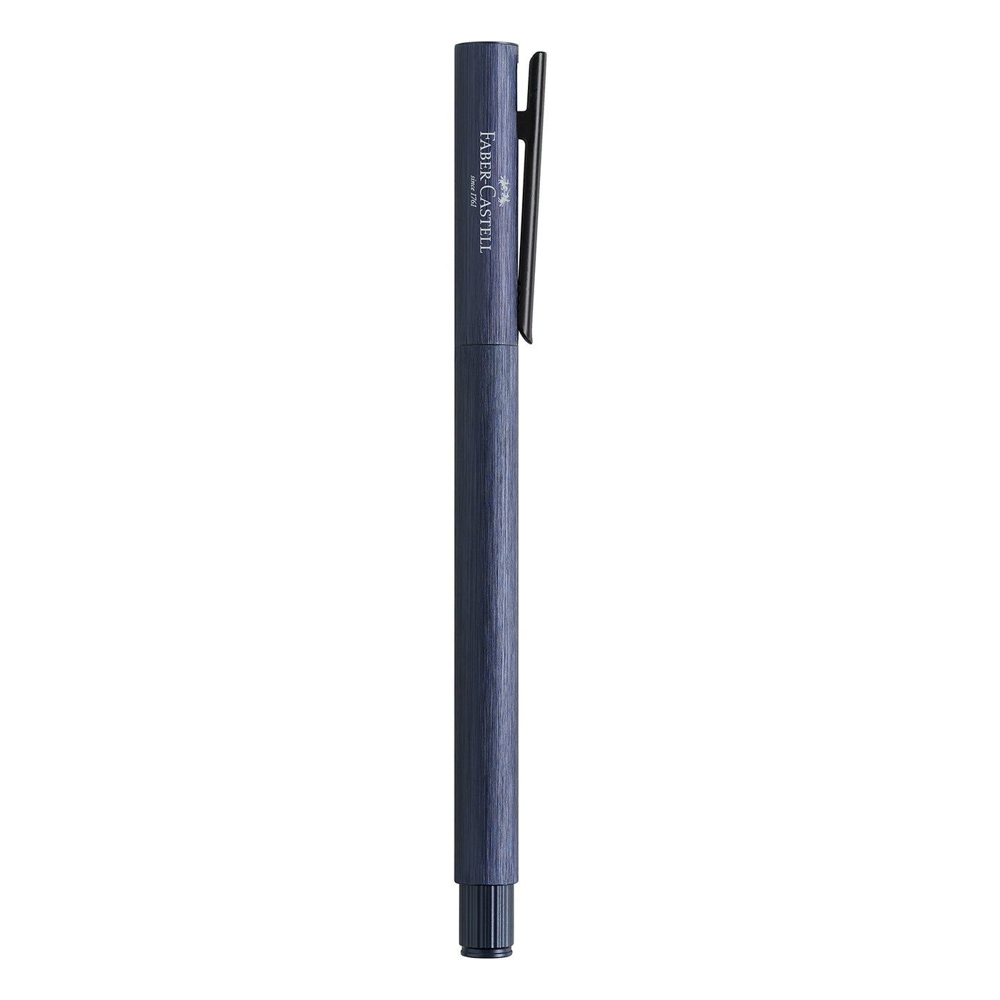 Faber-Castell Neo Slim Roller Ball Pen - Aluminium Dark Blue BT