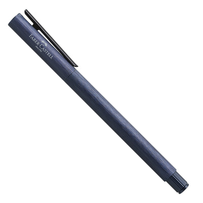 Faber-Castell Neo Slim Roller Ball Pen - Aluminium Dark Blue BT
