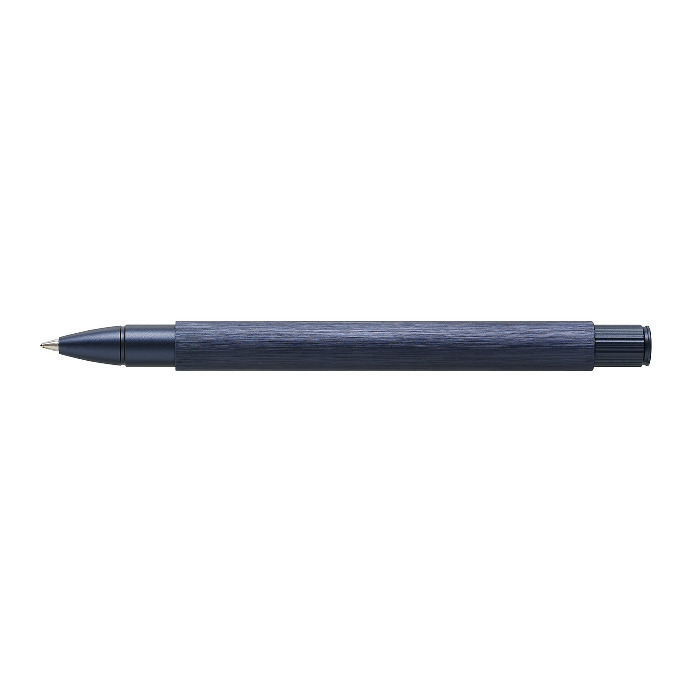 Faber-Castell Neo Slim Roller Ball Pen - Aluminium Dark Blue BT