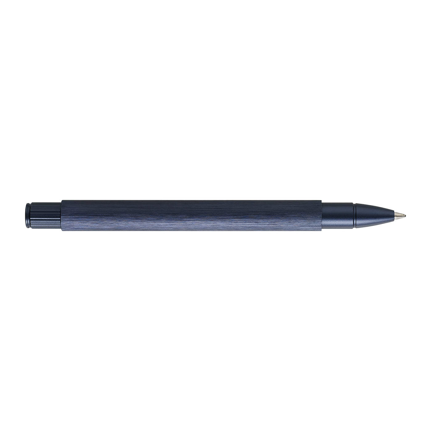 Faber-Castell Neo Slim Roller Ball Pen - Aluminium Dark Blue BT