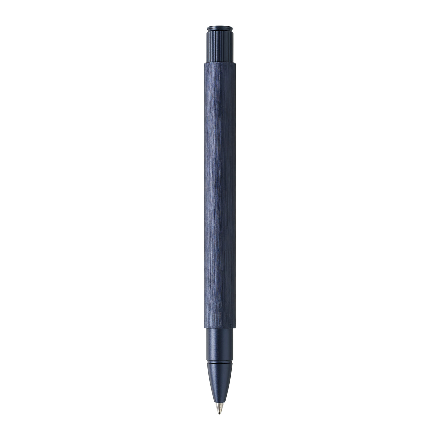 Faber-Castell Neo Slim Roller Ball Pen - Aluminium Dark Blue BT