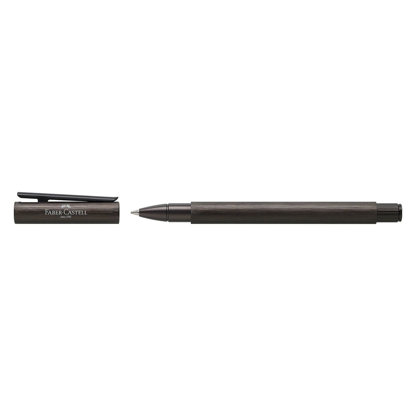 Faber-Castell Neo Slim Roller Ball Pen - Aluminium Gunmetal BT