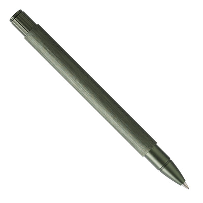 Faber-Castell Neo Slim Roller Ball Pen - Aluminium Olive Green BT