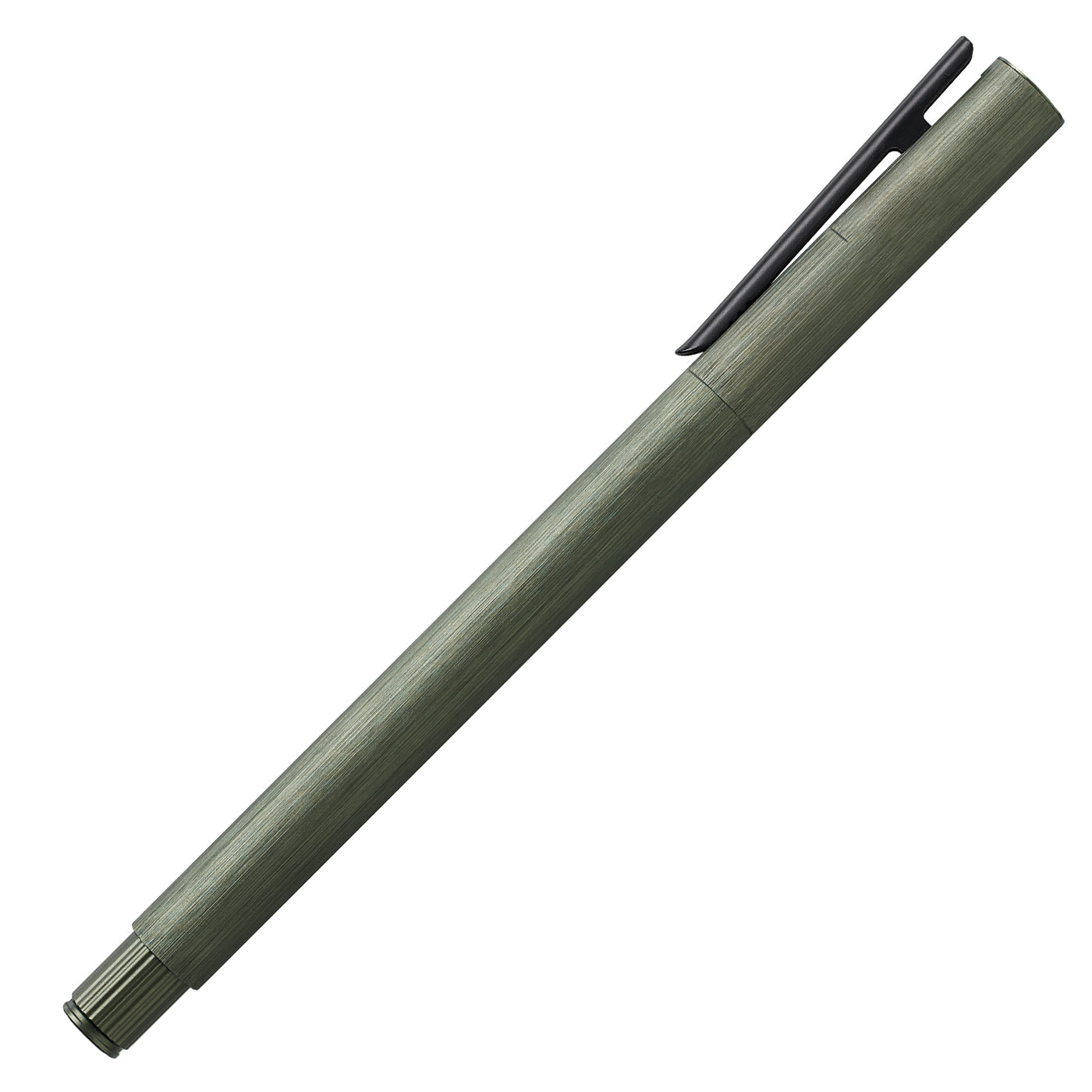 Faber-Castell Neo Slim Roller Ball Pen - Aluminium Olive Green BT