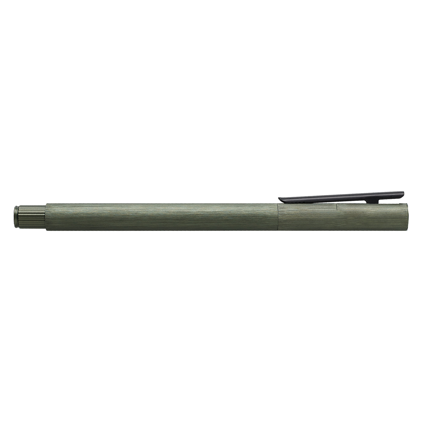 Faber-Castell Neo Slim Roller Ball Pen - Aluminium Olive Green BT