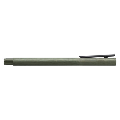 Faber-Castell Neo Slim Roller Ball Pen - Aluminium Olive Green BT