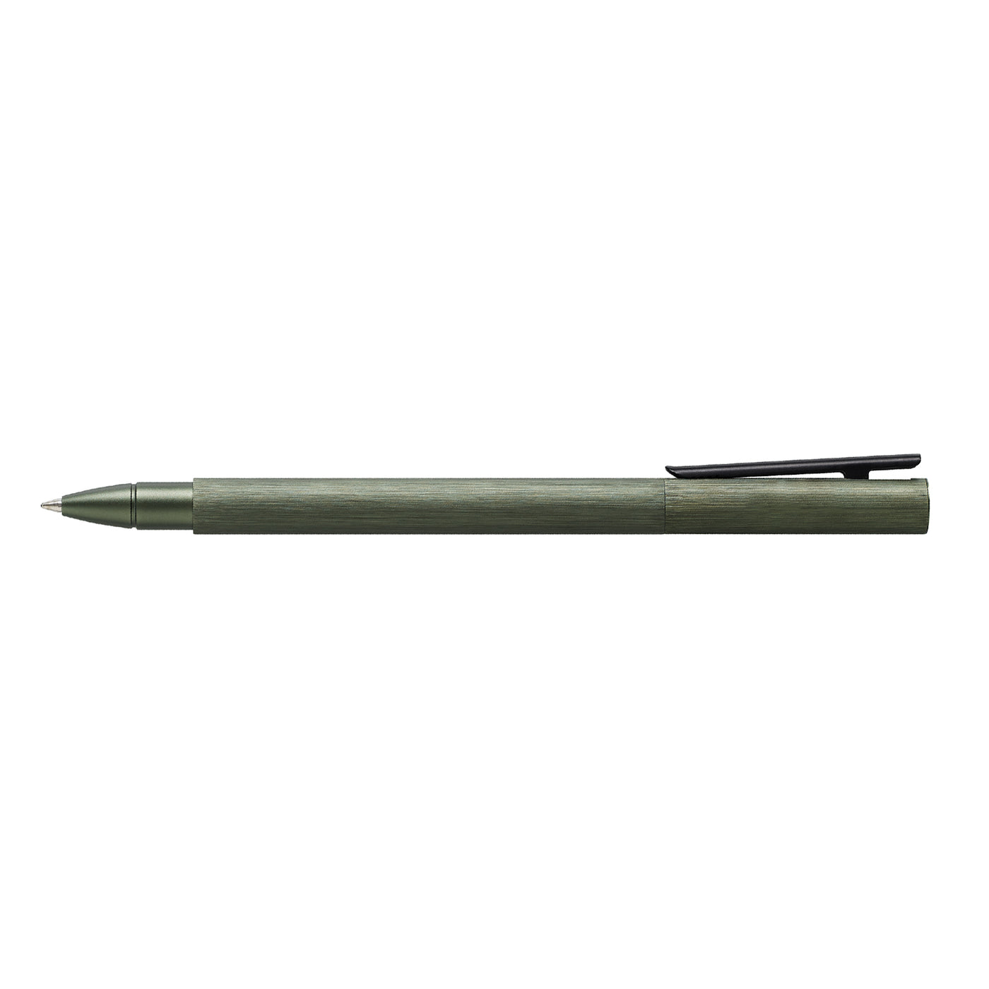 Faber-Castell Neo Slim Roller Ball Pen - Aluminium Olive Green BT