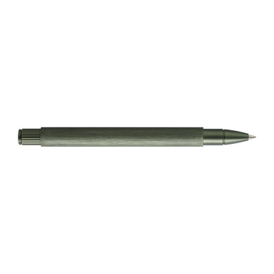 Faber-Castell Neo Slim Roller Ball Pen - Aluminium Olive Green BT