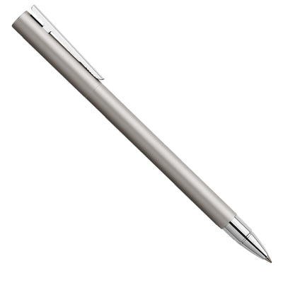 Faber-Castell Neo Slim Roller Ball Pen - Matte Stainless Steel CT