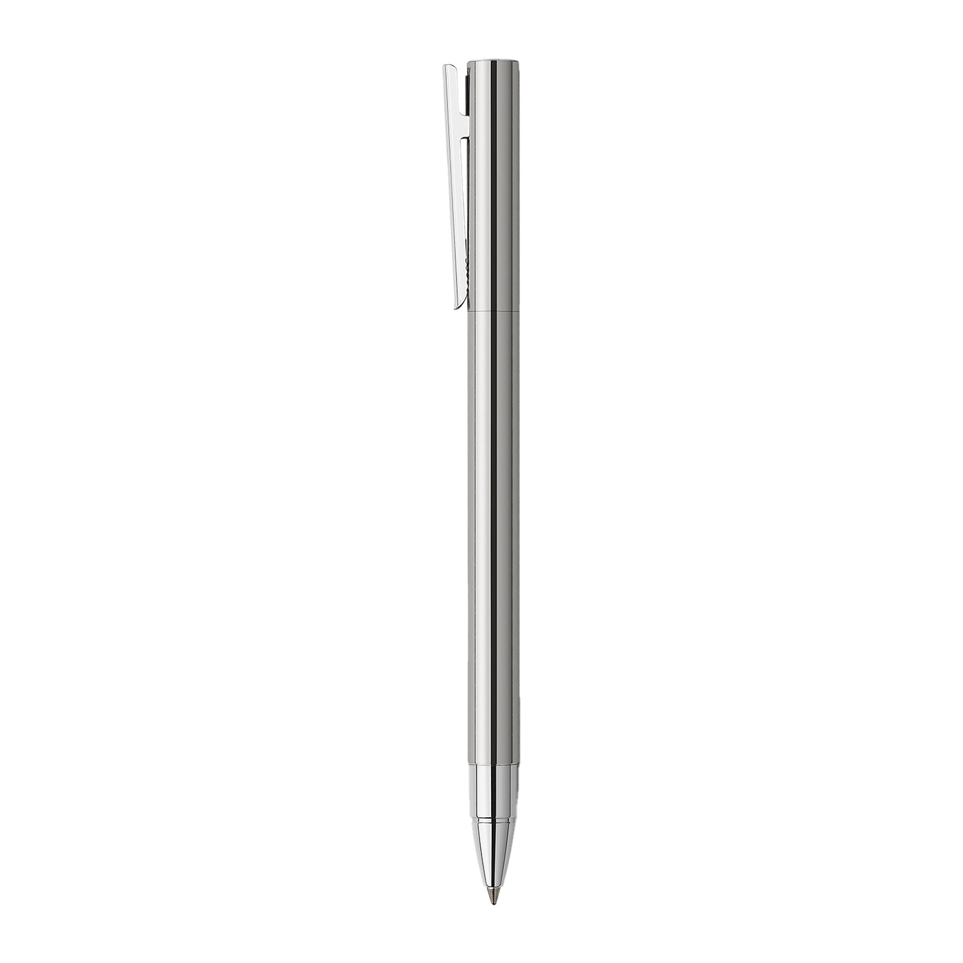 Faber-Castell Neo Slim Roller Ball Pen - Shiny Stainless Steel CT
