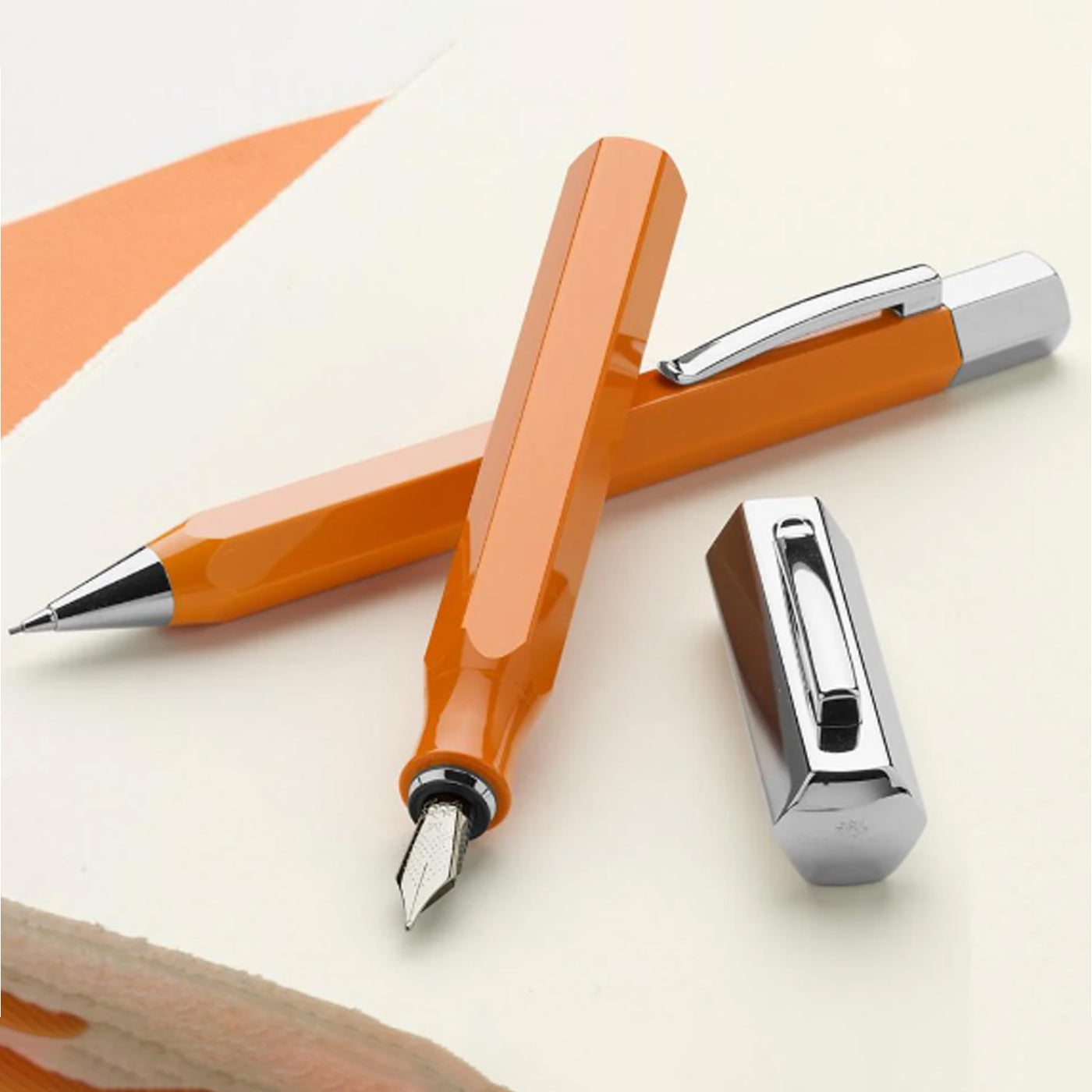 Faber-Castell Ondoro Fountain Pen - Orange
