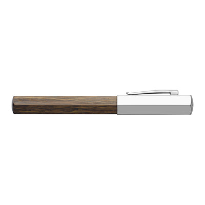 Faber-Castell Ondoro Fountain Pen - Smoked Oak CT