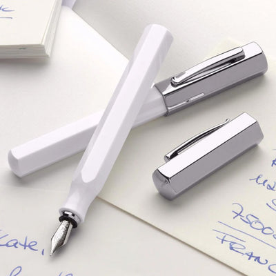 Faber-Castell Ondoro Fountain Pen - White