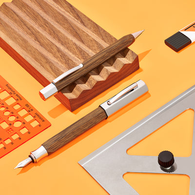 Faber-Castell Ondoro Roller Ball Pen - Smoked Oak CT