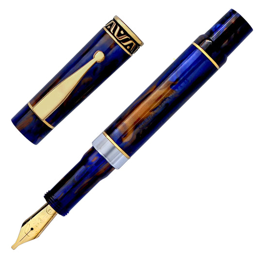 Gioia Bellevista Fountain Pen - Crepuscolo GT
