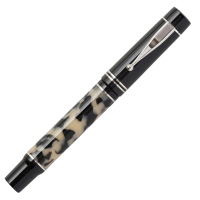 Gioia Alleria Fountain Pen - Tramonto Black Tortoise CT