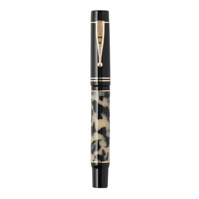Gioia Alleria Fountain Pen - Tramonto Black Tortoise GT