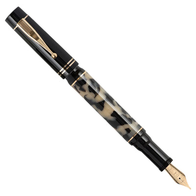 Gioia Alleria Fountain Pen - Tramonto Black Tortoise GT