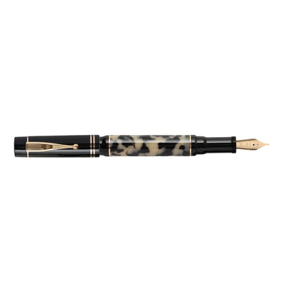 Gioia Alleria Fountain Pen - Tramonto Black Tortoise GT